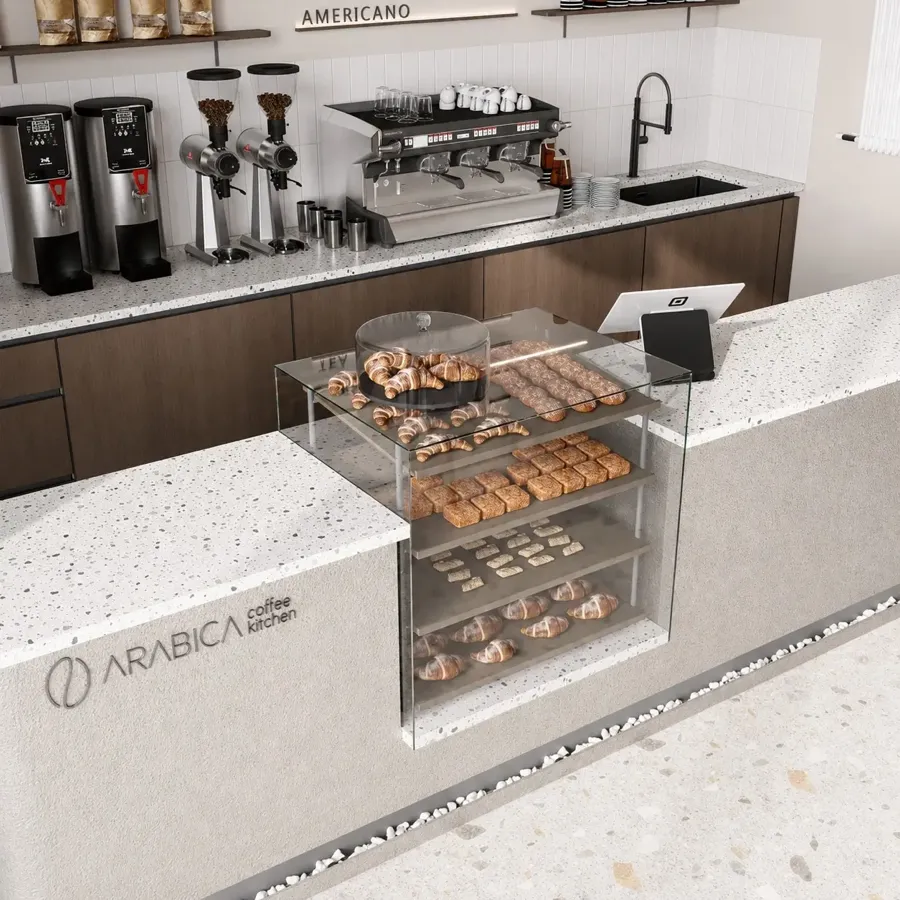 Кейс: кафе Arabica Almaty, реализовано под ключ