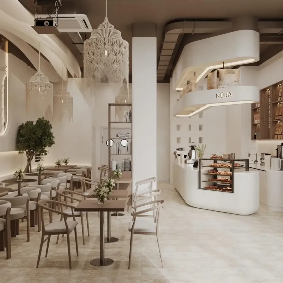 Кейс: Nura City Cafe, реализовано под ключ